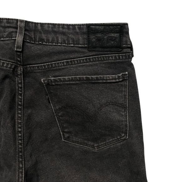 Levi’s 711 Skinny Size 28 Charcoal Color Jeans - Picture 10 of 14